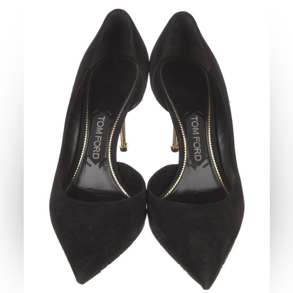 Tom Ford Suede D'Orsay Pumps